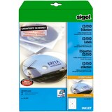 thumbnail of sigel CD/DVD-Etiketten, weiß, spezialbeschichtet, matt