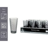 thumbnail of Ritzenhoff & Breker Favo Longdrinkglas 400 ml grau 6er Set