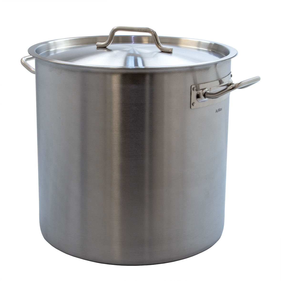 AcMax Kochtopf Edelstahl mit Deckel 36 Liter Gastro- Topf