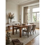 thumbnail of Esstisch Massivholz 200x100 cm | Sheesham Holztisch Rechteckig | Dunkelbraun | Handarbeit | NAKO Kollektion | Kadima Design
