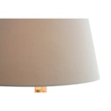 thumbnail of SalesFever Candeeiro de pé 175cm|abajur|quadro tubo de metal madeira flutuante|base madeira Hevea|L30xP30xA175cm|preto–natural–branco