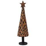 thumbnail of vidaXL Kerstboom met standaard Bruin 120 cm Massief teakhout