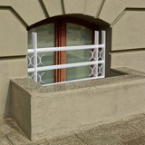 thumbnail of Relaxdays Fenstergitter Einbruchschutz, ausziehbar, für außen, Stahl, 450 x 1000-1500 mm, Sicherheitsgitter, grau