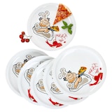 thumbnail of 6er Set Alberto Pizzateller Ø30,5cm 6 Personen XL-Teller Platte groß Pizzabäcker