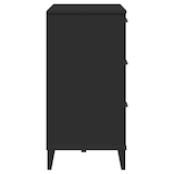thumbnail of vidaXL Sideboard VIKEN Schwarz 80x40x80 cm Holzwerkstoff