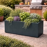 thumbnail of WellHome - Blumentopf aus Rotationsgeformtes Polyethylen 58L 80x38x36cm in farbe Graphit - Coro Case