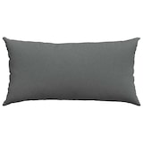 thumbnail of vidaXL Sofakissen 2 pcs Dunkelgrau 80 x 40 cm Stoff