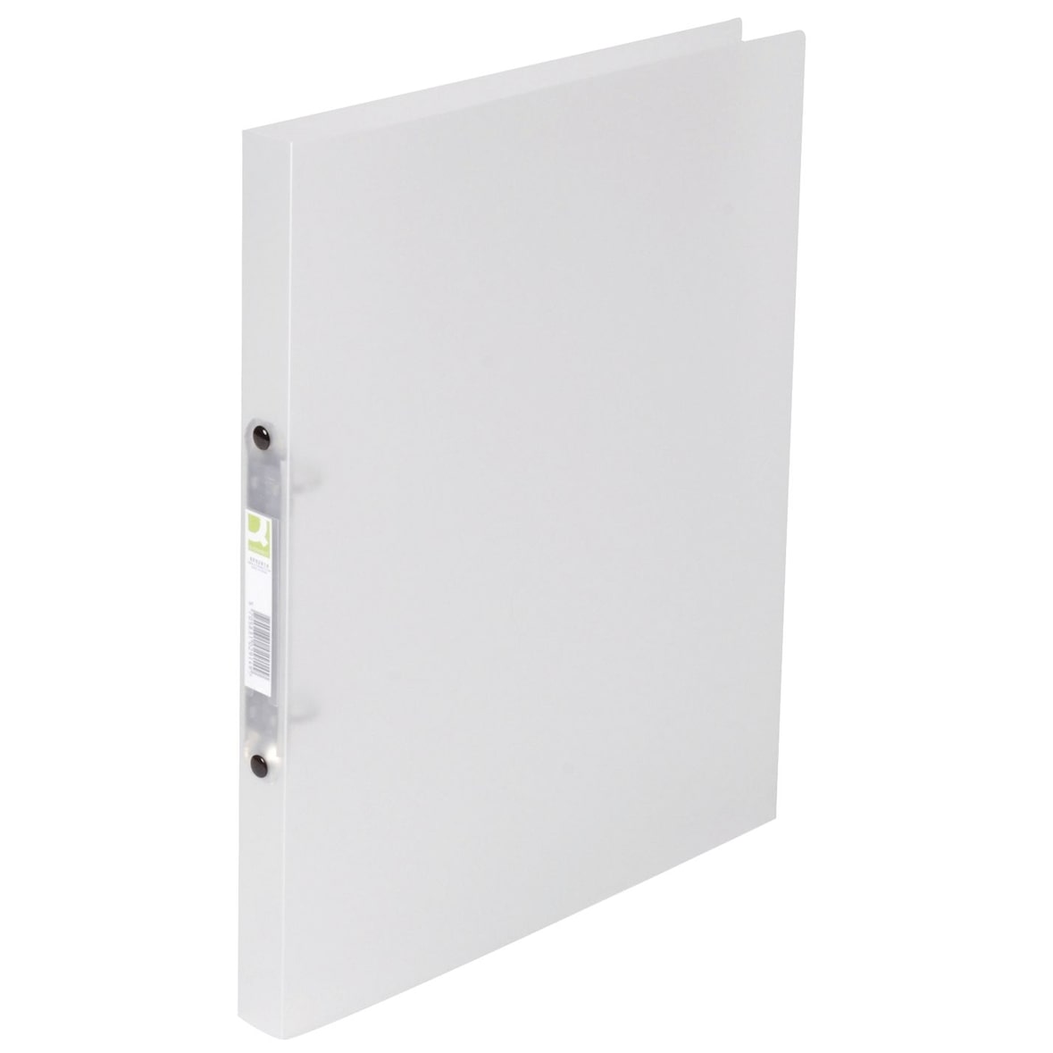 Q-Connect® KF02914 Ringbuch transparent - A4, 2-Ring, Ring-Ø 16 mm, transparent