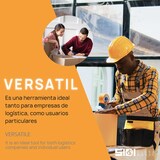 thumbnail of Dispensador Cinta Adhesiva 14 x 25 cm, Precintadora Embalaje, Pistola ideal para rollos cinta grandes 48cmsX60mts. SIDI (1ud, 6 Precintos)