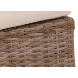 thumbnail of Lote de 6 sillas de comedor Silla de mimbre Silla M44, ratán Kubu ~ con cojín de asiento