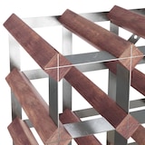 thumbnail of Botellero para 120 botellas madera maciza de pino marrón