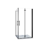 thumbnail of AICA Mampara de ducha cuadrada plegable vidrio easyclean 5mm,(680-700)x(680-700)x1900mm