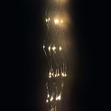 thumbnail of 2x 40er Micro LED Schweif Drahtlichterkette Set Batterie Lichterkette warmweiß