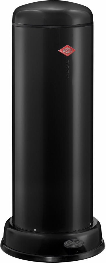 Tretabfallsammler Big Baseboy mit Dämpfer, Abfallsammler, Abfalleimer, Mülleimer, Stahlblech, Schwarz, 30 L, 134731-62