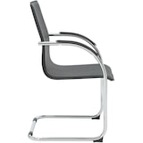 thumbnail of Freischwinger Noeleen Kunstleder schwarz