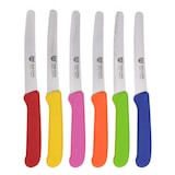 thumbnail of GRÄWE Tafel- Brötchenmesser / Frühstücksmesser 6 Stück bunt