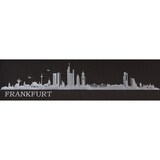 thumbnail of Strandkorb - bene living - Ammersee Teak Bullauge - PE grau - Skyline Frankfurt - Liftersystem