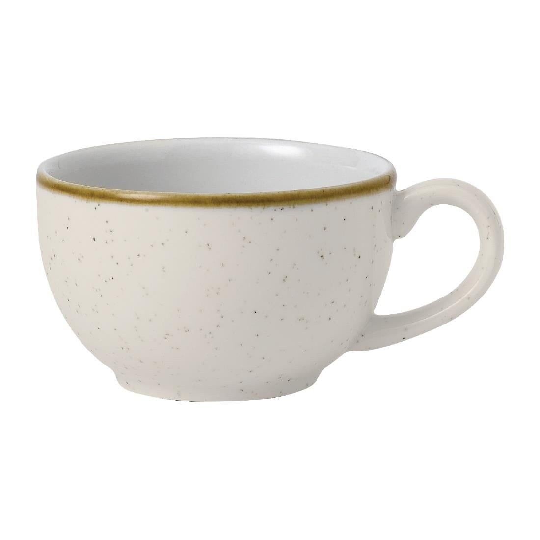 12 x Taza cappuccino 0,17l STONECAST cebada blanca