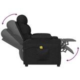 thumbnail of vidaXL Massagesessel Elektrisch Schwarz Stoff