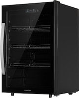thumbnail of Beersafe 5XL Kühlschrank 147 Liter 3 Böden Panoramaglastür Edelstahl Schwarz