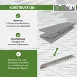 thumbnail of DREIBREIT by TRUTZHOLM 3-fach Auffahrrampe klappbar 255cm Tragkraft 1020kg Alu grau gelocht gerillt