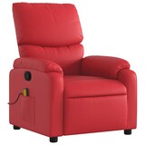 thumbnail of vidaXL Massagesessel Rot Kunstleder