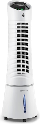 thumbnail of Skyscraper Ice 4-in-1 Luftkühler Ventilator 180 m³/h 30 W Oszillation mobil Fernbedienung Weiß