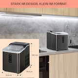 thumbnail of Albaron Supreme Eiswürfelmaschine Bullet 12kg/24h 1,5 Ltr Edelstahl Schwarz-Metallic