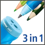 thumbnail of Stabilo Easy Dosenspitzer 3 in 1, für Rechtshänder, blau