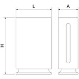 thumbnail of Repuesto de filtro HEPA 11 para purificador de aire 448540