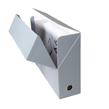 thumbnail of Exacompta 89526E 5x Transferbox Rücken 90mm gerilltes Papier - Grau