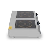 thumbnail of Piastra ad induzione doppia 68x45x14,5h cm 7 kW