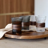thumbnail of Ogo Living - Lot de 2 tasses karl 250ml en verre borosilicate transparent