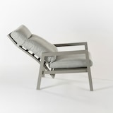 thumbnail of Sillón de exterior reclinable, Aluminio, Color Gris, 59x72x112