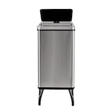 thumbnail of WellHome - Slimme Prullenbak 50L grijs 35,5x26x83,5 cm – Automatisch/Handmatig openen