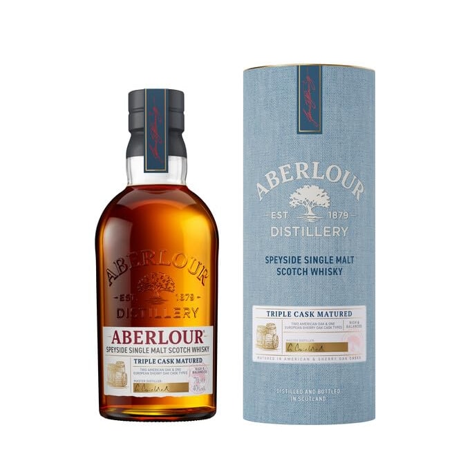 Aberlour TRIPLE CASK Speyside Single Malt 40% Vol. 0,7l