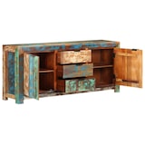 thumbnail of Helloshop26 - Buffet credenza cassettiera armadio mobile contenitore organizer per cucina soggiorno salotto 175 x 40 x 75 cm legno 02_0029562