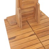 thumbnail of vidaXL Gartendusche Teak Massiv 70 x 75 x 204 cm