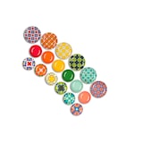 thumbnail of Excelsa vajilla de 18 piezas Ankara de porcelana multicolor