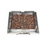 thumbnail of Grill pierre de lave à gaz avec grille en acier 40 cm| Arilex - 40VASN