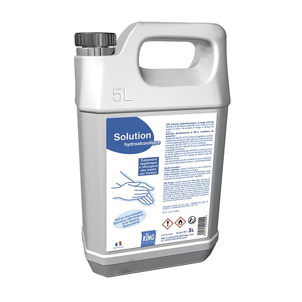 Solution hydroalcoolique (SHA) 5L KING