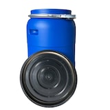 thumbnail of Bidón de Plástico Boca Ancha Azul | Homologado para Uso Alimentario y Almacenaje Seguro | Cierre Ballesta -