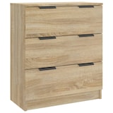 thumbnail of Helloshop26 - Buffet Sideboard Kommode Kleiderschrank Aufbewahrungsmöbel Organizer für Küche Wohnzimmer Lounge 3-teilig Sonoma 02_0037108