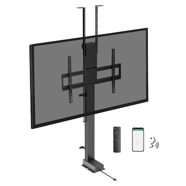 KIMEX - Soporte motorizado para TV 43''-88'', Instalación suelo o techo