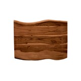 thumbnail of SAM® Tischplatte Baumkante Akazie Nuss 80 x 60 cm CURT