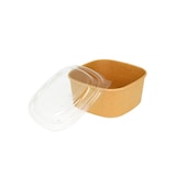 thumbnail of MONOUSO - Plastic Deksel rPET Transparant 13x13cm (50 Stuks)