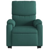 thumbnail of vidaXL Elektrischer Massagesessel mit Aufstehhilfe Dunkelgrün Stoff