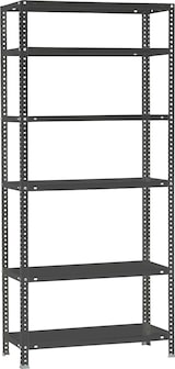 thumbnail of SimonRack Estantería Metálica con tornillos 2000x900x300 mm, 6 Alturas, 100 kg de Punto Flexión, Antracita - Comfort
