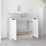 thumbnail of vidaXL Badschrank Weiß 64,5x33,5x59 cm Holzwerkstoff