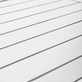 thumbnail of Tischplatte 70x70 cm aus weißem Aluminium